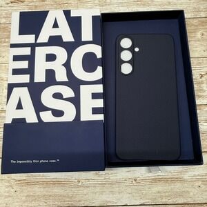 Latercase Willy Blue Samsung Galaxy S24 Plus Phone Case Impossibly Thin Open